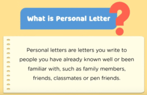 Belajar Personal Letter, Bahasa Inggris Kelas 11