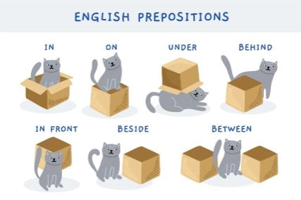 Materi Bahasa Inggris Kelas 7 Prepositions