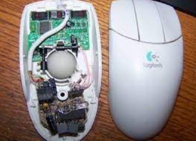 Cara kerja mouse komputer bola