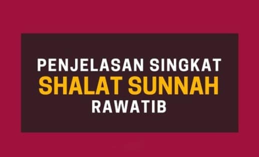 Shalat Sunah Rawatib