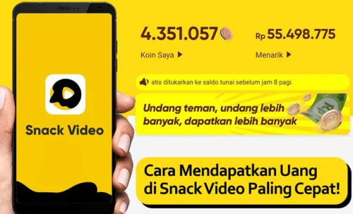 cara mendapatkan uang dari snack video untuk pemula