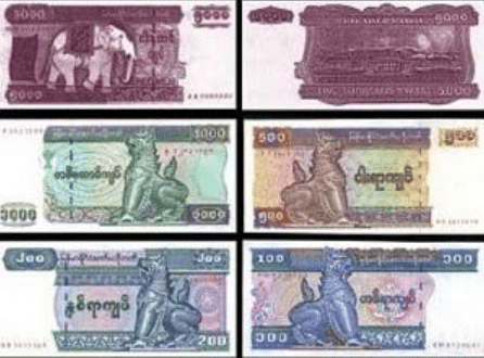Mata Uang Myanmar ke rupiah