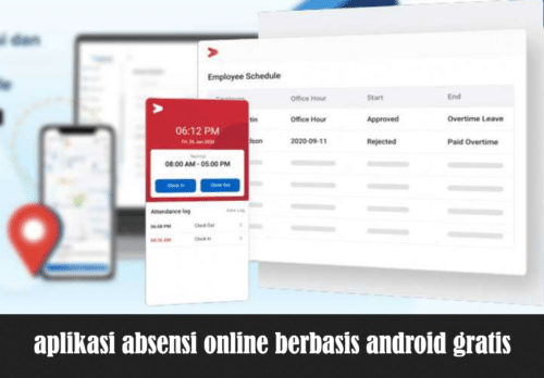 aplikasi absensi online berbasis android gratis