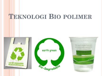 Senyawa Polimer Biodegradable